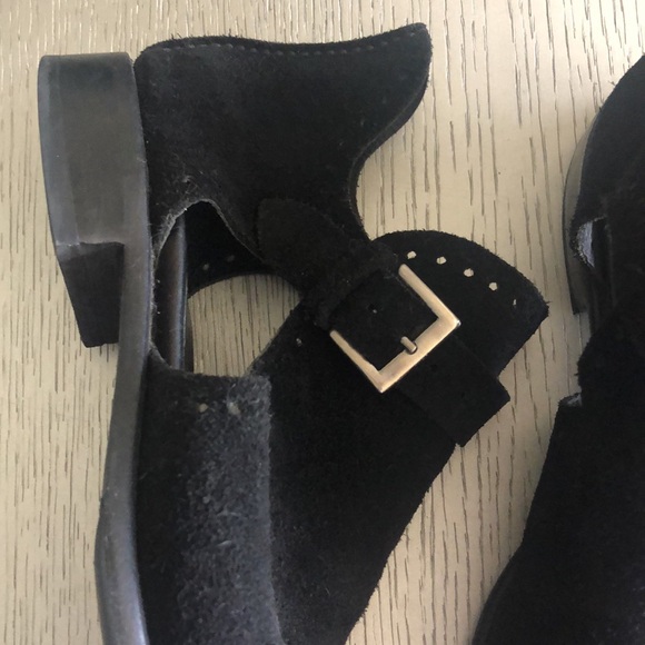 The Office of Angela Scott black suede size 9 - Picture 3 of 16